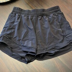 Lululemon running shorts size 8 black